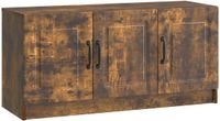 vidaXL TV-kast Gerookt eiken 99 x 34,5 x 47 cm Bewerkt hout