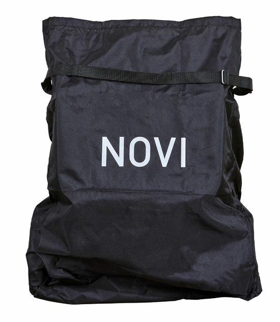 Novi Baby Titaniumbaby Transporttas Novi Cloud Premium Zwart