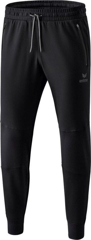Erima Essential Sweatbroek Heren - Zwart - Maat L