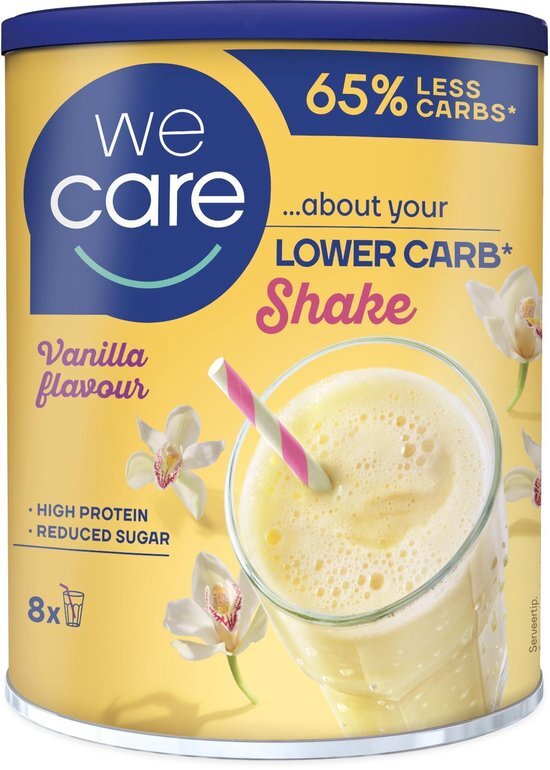 Weight Care Carb Reduced High Protein shake vanilla 240g