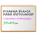 Whiteboard, Ofiturie Whiteboard met houten wandframe (30 x 40)