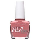 Maybelline New York Superstay Forever Strong 7 Days Nail Polish, Finishing Gel for Long Lasting Without UV Lamp in Rich Dark Blue, 1 x 10 ml