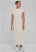 Urban Classics - Long Extended Shoulder Maxi lange jurk - 3XL - Beige