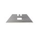 WEDO trapezium reservemesje voor cutter en schraper, 19 mm, 10 stuks