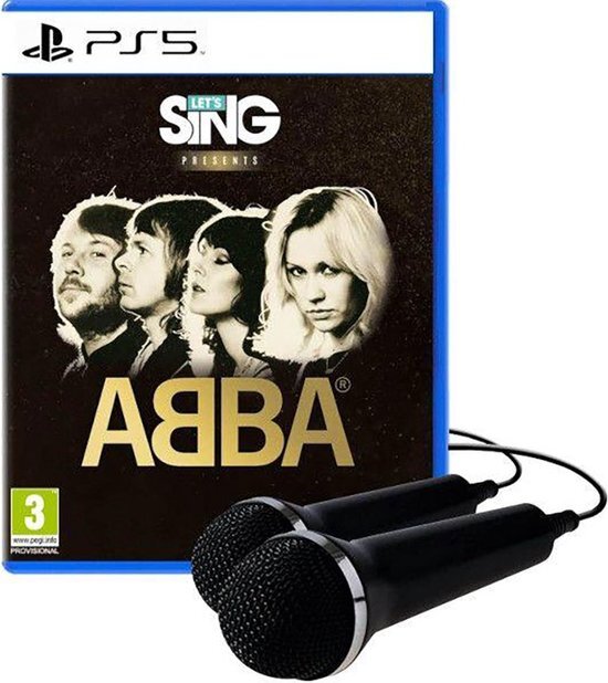 Ravens Court Let's Sing ABBA + 2 Microphones PlayStation 5