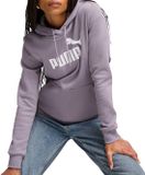 Puma Essential Hoodie Dames Lila - Wit