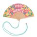 LEGAMI – Vouwwaaiers ¡Que Calor! Dolce Far Niente, afneembaar en verstelbaar koord in passend design, van polyester, houten handvat, 3,6 x 23 cm