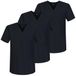 MISEMIYA Set van 3 stuks - sanitaire kaack UNISEX gezondheidsuniformen 3-6801