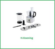 H.Koenig Génie8 MX18 White - keukenmachine - 800 W - wit
