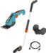 Gardena Graskantenschaar ComfortCut Li Kit, 3,6 V/3,0 Ah, accu, telescopische steel, wielen, beschermkap, USB-C