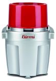 Girmi TR20 hakmolen, 400 W (max. 600 W), capaciteit 250 cc, messen van titanium, veiligheidsinrichting, gris-rouge