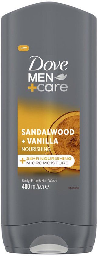 Dove Douchegel Men+ Care Sandalwood & Vanilla - 400 ml