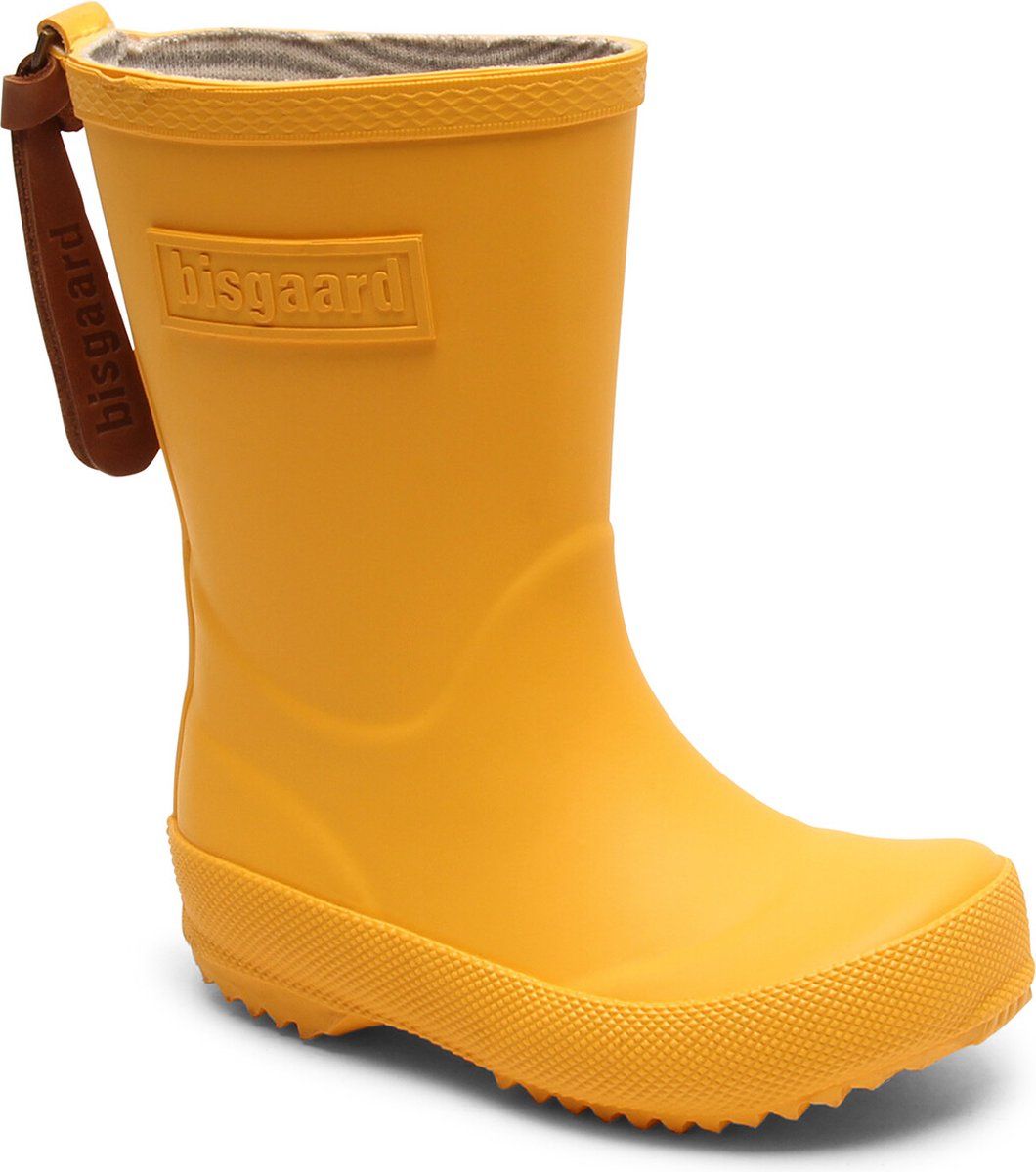 Bisgaard - Regenlaarzen voor kinderen - Basic - Geel - maat 36EU
