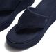 FitFlop Platfforms Denim Wedge Toe-Post Sandals Dames Sandalen - Dark Denim