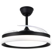 CristalRecord Plafondventilator Brisa Ø 106 cm zwart