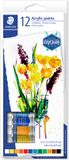STAEDTLER Design Journey - karat acrylverf - set 12 tubes 12 ml