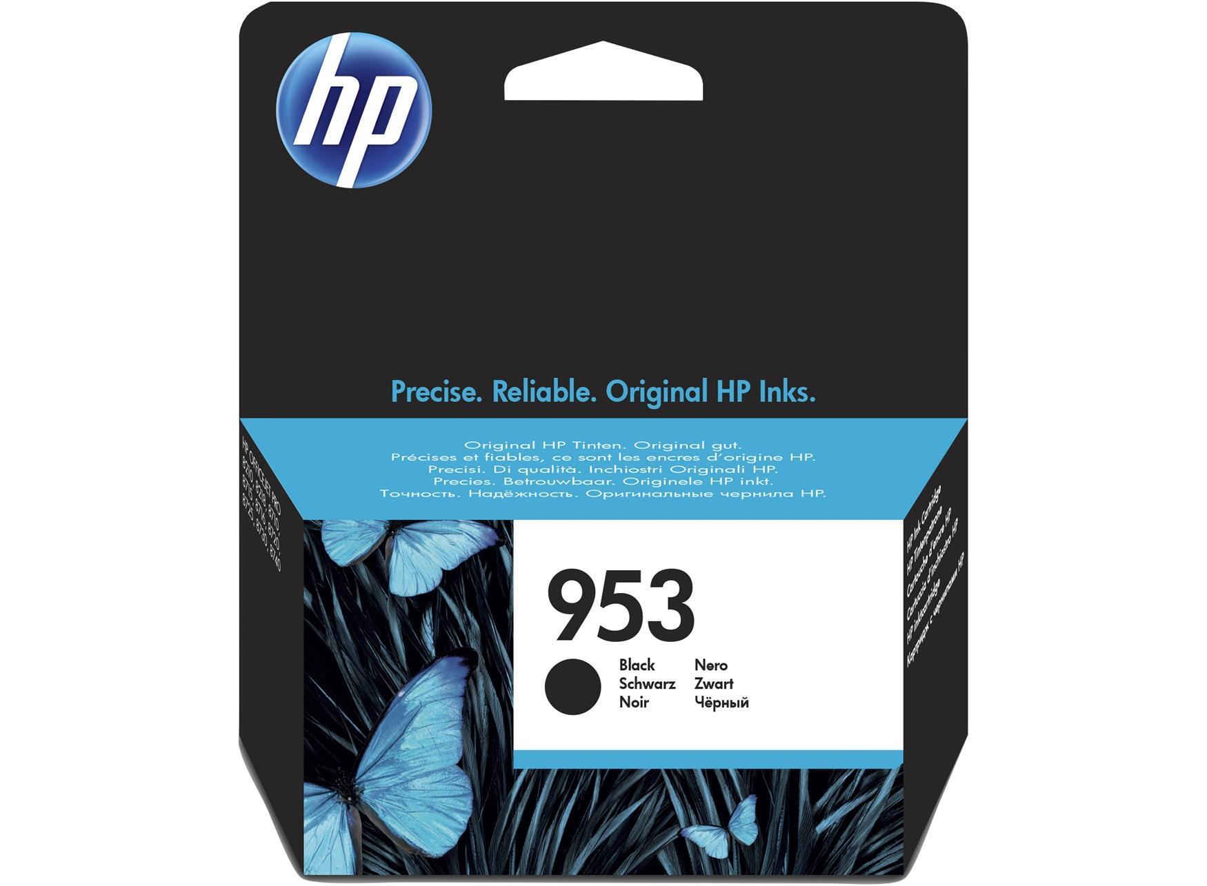 HP 953 Black Original Ink Cartridge zwart