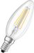 OSRAM LED lamp Star Mini Candle E14 helder 6500K blanc froid, filament LED, forme B décorative, sans mercure, 15000 heures, lumière directe, lustre