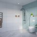 FortiFura Galeria Inloopdouche - Helder Glas - 180x200cm - 8mm - Nano - Blind Inbouw Profiel