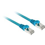 Sharkoon cat.7a netwerkkabel (blauw, 1 meter, sftp, rj-45)