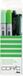 Copic Ciao Doodle Pack Green markeerstift 4 stuk(s) Beitel/penseelpunt Groen, Lichtgroen