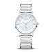 Bering 19535-754 Polshorloge Dames Zonne Saffierglas Staal Zilverkleurig Wit 35 mm