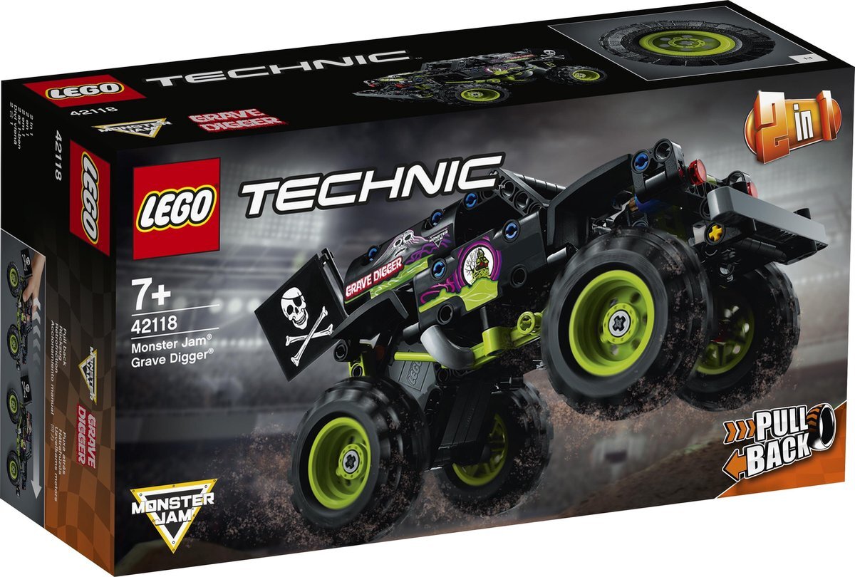 lego Technic Monster Jam Grave Digger - 42118