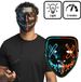 Boland LED masker Killer smile duo Zwart