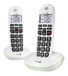 Doro PhoneEasy 110 Duo - DECT telefoon - Wit
