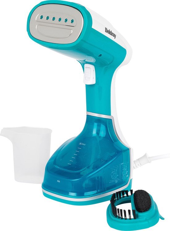 Beldray Beldray® BEL0815V2-VDE Multi Steam Pro | Handheld Steamer With European Plug | Suitable For All Textiles | Fast Heating Start Up | Ideal For Disinfecting Of Clothing & Upholstery | 1200 W