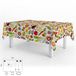 ORYX 5544002 tafelkleed, rechthoekig, fruitmotief, waterdicht, vuilafstotend, pvc, 140 x 250 cm