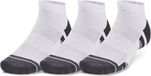 Under Armour UA Performance Tech 3pk Low-WHT Unisex Sportsokken - Wit - Jet Grijs