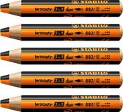STABILO woody 3 in 1 duo oranje/zwart