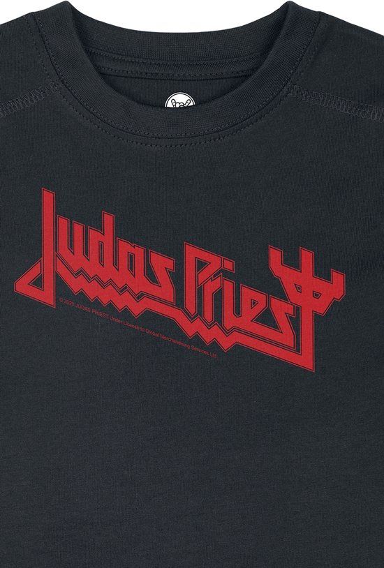 Judas Priest Metal-Kids - Logo Unisex T-shirt - zwart - 116