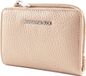 MANDARINA DUCK Mellow Wallet Kalfsleer Drukknopen 6 pasjes 4 vakken Vrouwen Warm Taupe