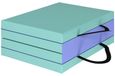 StarTech Trainingsmat - Opvouwbare gymnastiekmat - 180 x 60 x 5 cm - Groen en paars
