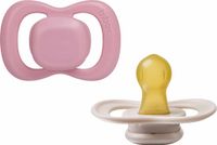 b.box Natural Rubber Fopspeen Maat 2 (2 stuks) - Bessen/Blos
