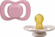 b.box Natural Rubber Fopspeen Maat 2 (2 stuks) - Bessen/Blos