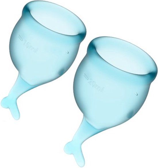 Satisfyer 'Feel Secure - Menstrual Cup Set', 15 & 20 ml