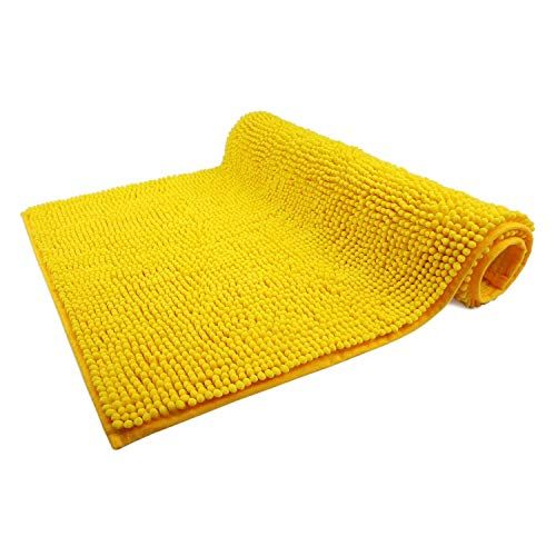 WohnDirect Badmat Geel - Toiletmat 50x80cm - Antislip & Machinewasbaar