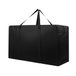 Cozary Opbergtas, 150 liter, 600D Oxford tuinkussenzak met handvat, voor beddengoed, matrassen, dekens, dekbedden en kussens, 85 x 55 x 33 cm, zwart
