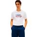 Tommy Hilfiger T-shirt à Manches Courtes Brand Love Big Text