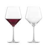 Schott Zwiesel 0026.112943 Tritan Crystal Stemware Pure Collection Bourgondische rode wijnglas, 23 oz, Set van 2, helder