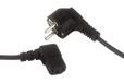 Trip-verbinding - Hoek C13, 10A/250V, 1,8m lang