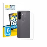 BROTECT - Screenprotector voor Samsung Galaxy A57 5G (Achterkant) - Folie Beschermfolie transparant 6 Stuks