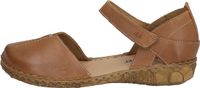 JOSEF SEIBEL Rosalie 42 Sandale voor Dames Cognac Leer Platte Sandalen