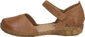 JOSEF SEIBEL Rosalie 42 Sandale voor Dames Cognac Leer Platte Sandalen