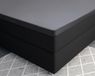 Primaviera Deluxe Satijnen Topper Hoeslaken Antraciet 140 x 200 cm