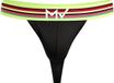 MODUS VIVENDI Peace Thong Black - MAAT S - Heren Ondergoed - String voor Man - Mannen Thong