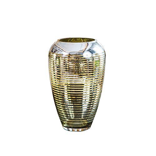 CEMABT 9,5 inch 3 lb glazen vazen voor bloemen onbreekbare verdikte Morden vaas voor tafels middenstukken, kleurrijke, vintage en heldere roos grote